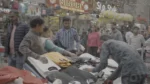 People Buying Clothes in a Market - Log, colour and B&W - Image 3