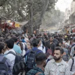 Lajpat Nagar Market - Log, colour and B&W