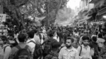 Lajpat Nagar Market - Log, colour and B&W - Image 2