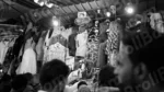 Clothes in a Local Market - Log, colour and B&W - Image 2