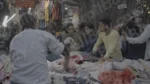 People Buying Clothes in a Market - Log, colour and B&W - Image 3