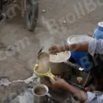 Making Tea - Log, colour and B&W