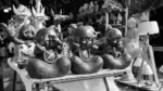 Three Wise Monkeys - Log, colour and B&W - Image 2