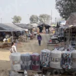 Banjara Market - Log, colour and B&W