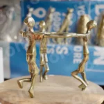 Enhabit Glide Decorative Sculpture - Log, colour and B&W