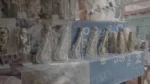 Sculptures in a Shop - Log, colour and B&W - Image 3