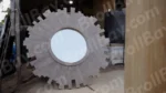 Handcrafted Mirror - Log, colour and B&W