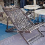 Handcrafted Chair - Log, colour and B&W