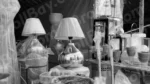 Light Lamp in a Shop - Log, colour and B&W - Image 2