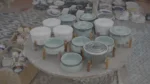 Handcrafted Ceramic Pots and Lidded Bowls - Log, colour and B&W - Image 3