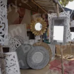 Selling Mirror in a Market - Log, colour and B&W