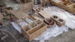 Handicraft Item - Log, colour and B&W