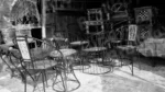 Handicraft Table and Chair - Log, colour and B&W - Image 2