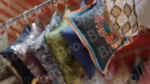 Decorative Throw Pillows  - Log, colour and B&W