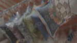 Decorative Throw Pillows  - Log, colour and B&W - Image 3