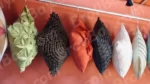 Decorative Throw Pillows - Log, colour and B&W