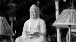 A Statue of Buddha - Log, colour and B&W - Image 2