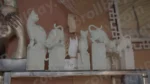 Sculptures in a Shop - Log, colour and B&W - Image 3