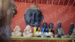 Statues in a Shop - Log, colour and B&W