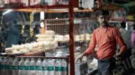 Pav Bhaaji Stall - Log, colour and B&W