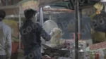 Man Making Chowmin - Log, colour and B&W - Image 3