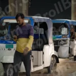 Standing Electric Auto - Log, colour and B&W