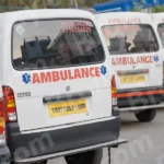 Standing Ambulance Vehicles - Log, colour and B&W