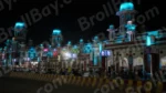 Lucknow junction Railway Station - Log, colour and B&W