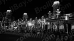 Lucknow junction Railway Station - Log, colour and B&W - Image 2