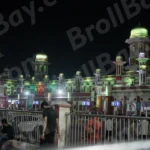 Lucknow Railway station - Log colour and B&W