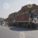 Lorry (Trucks) On Tha Roadside - Log, colour and B&W