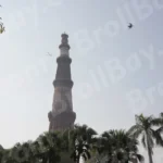 Qutub Minar - Log, colour and B&W
