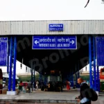 Bus Station - Log, colour and B&W