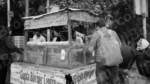 Burger Stall in a Street - Log, colour and B&W - Image 2