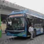 Delhi DTC Bus - Log, colour and B&W