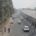 Vehicles Running on Road - Log, colour and B&W