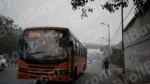Delhi DTC Bus - Log, colour and B&W