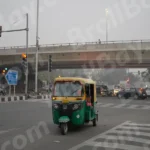 Delhi Road and Red light - Log, colour and B&W