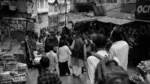 People Walking on Gangtok Local Market - Log, colour and B&W - Image 2