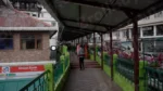 The Walkway Pedestrian Friendly Area in Gangtok - Log, colour and B&W