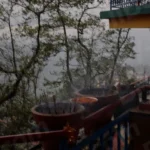 Incense Sticks Are Burning - Log, colour and B&W