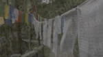 Tibetan Prayer Flags - Log, colour and B&W - Image 3