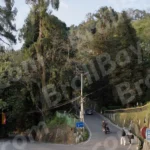 Hills Road Gangtok - Log, colour and B&W