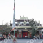 Monastery Temple in Gangtok - Log, colour and B&W