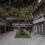 Monastery in Gangtok - Log, colour and B&W
