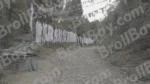 Prayer Flags on the Roadside - Log, colour and B&W - Image 3