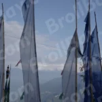 Prayer flags - Log, colour and B&W