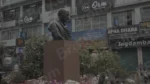 Gandhi ji Statue - Log, colour and B&W - Image 3