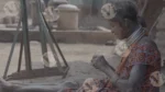A Tribal Woman Weaving - Log, colour and B&W - Image 3