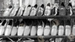 Display Formal Shoes in a Shop - Log, colour and B&W - Image 2